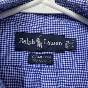 Ralph Lauren men’s button up shirt 16